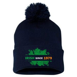 Irish Since 1979 41st Birthday Pom Pom 12in Knit Beanie