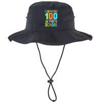 I Survived 100th Days Of School 100 Days Of School Teacher Gift Bucket Hat