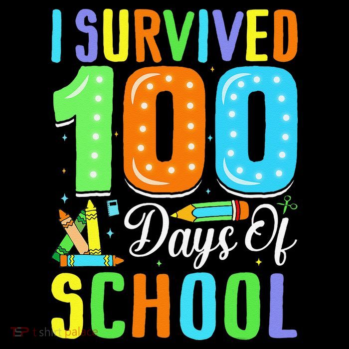 I Survived 100th Days Of School 100 Days Of School Teacher Gift Drawstring Bag