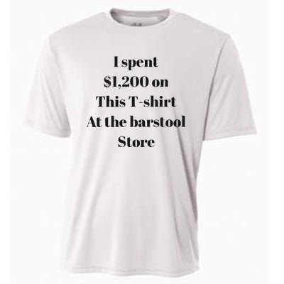 I Spent 1200 On This At The Barstool Store Cooling Performance Crew T-Shirt