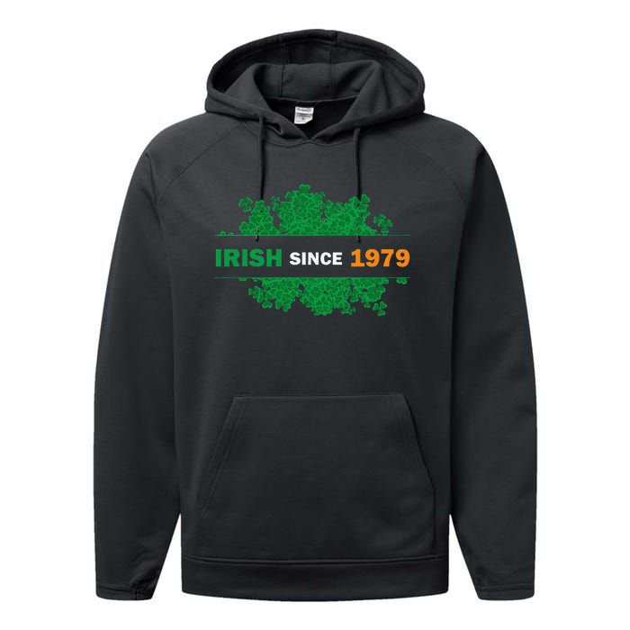 Irish Since 1979 41st Birthday Performance Fleece Hoodie