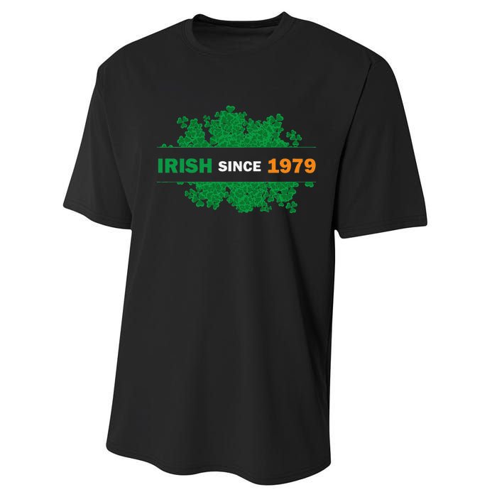 Irish Since 1979 41st Birthday Performance Sprint T-Shirt