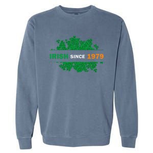 Irish Since 1979 41st Birthday Garment-Dyed Sweatshirt