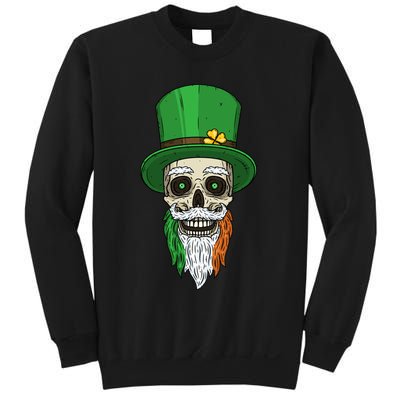 Irish Bearded Skull Sweatshirt