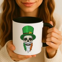 Irish Bearded Skull Mug