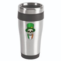 Irish Bearded Skull 16oz Travel Tumbler