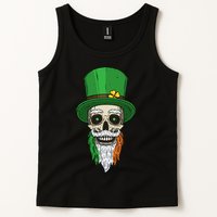 Irish Bearded Skull Tank Top