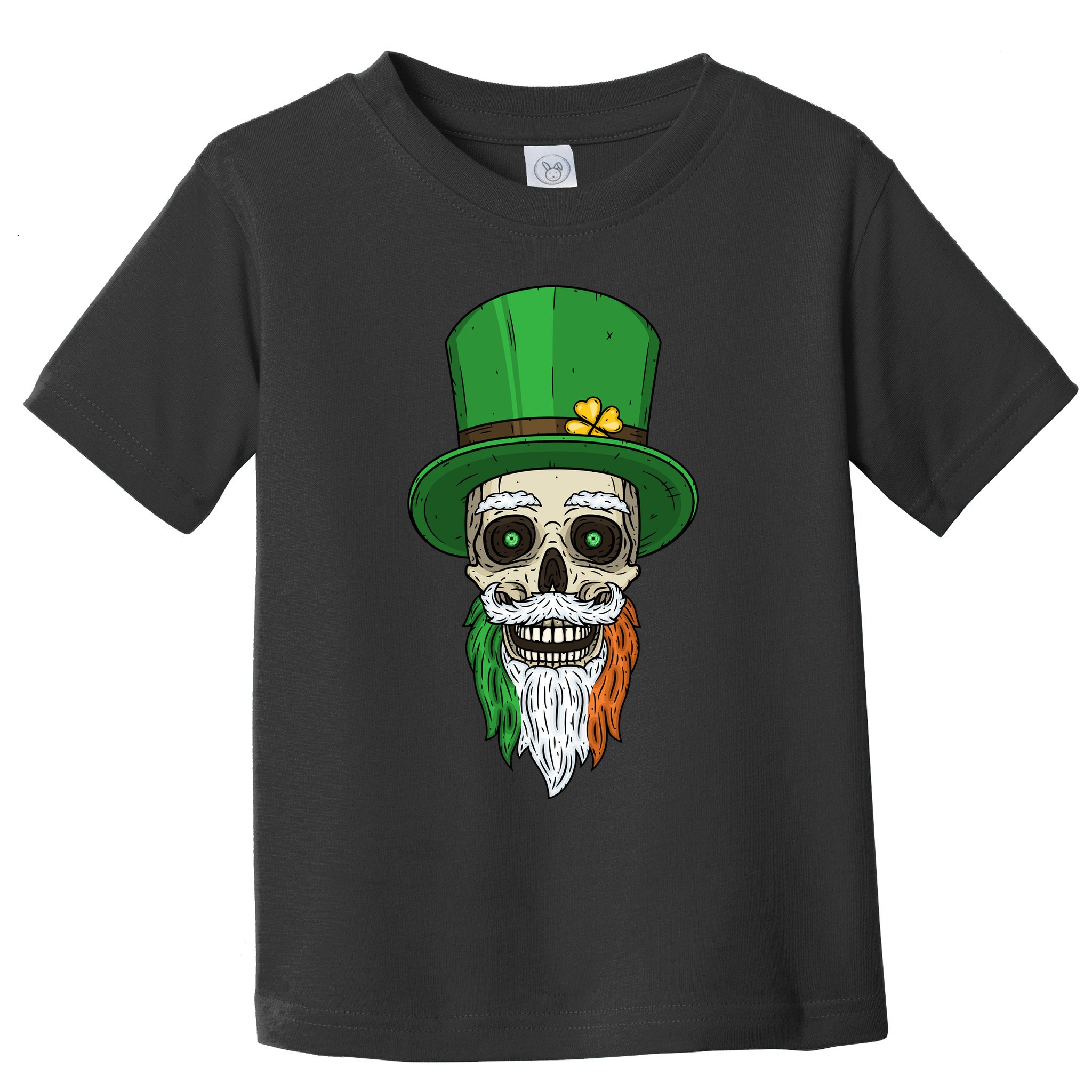 Irish Bearded Skull Toddler T-Shirt