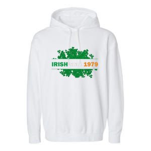 Irish Since 1979 41st Birthday Garment-Dyed Fleece Hoodie