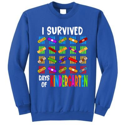 I Survived 100 Days Of Kindergarten Teacher 100th Day Gift Sweatshirt