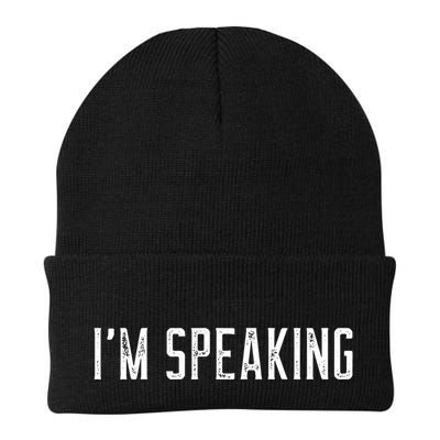 IM Speaking 2020 Vice President Debate Funny Gift Beanie