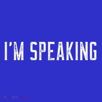 IM Speaking 2020 Vice President Debate Funny Gift Tall T-Shirt
