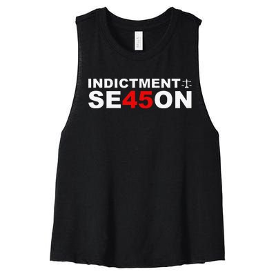 Indictment Season 45 Women's Racerback Cropped Tank