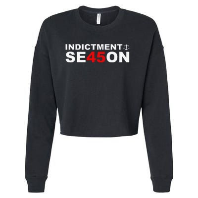 Indictment Season 45 Cropped Pullover Crew