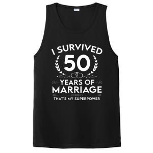 I Survived 50 Years Of Marriage PosiCharge Competitor Tank