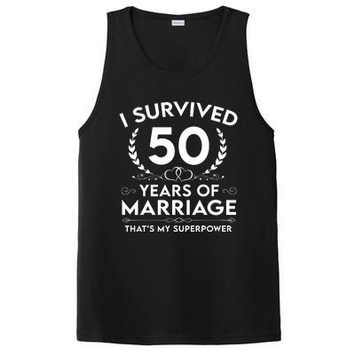 I Survived 50 Years Of Marriage PosiCharge Competitor Tank