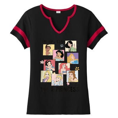 I'm Sure 99% I'm A Princess Princess Group Box Cute For Lover Gift Idea Ladies Halftime Notch Neck Tee