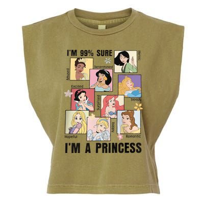 I'm Sure 99% I'm A Princess Princess Group Box Cute For Lover Gift Idea Garment-Dyed Women's Muscle Tee