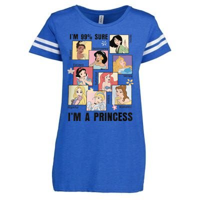 I'm Sure 99% I'm A Princess Princess Group Box Cute For Lover Gift Idea Enza Ladies Jersey Football T-Shirt