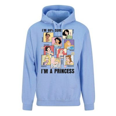 I'm Sure 99% I'm A Princess Princess Group Box Cute For Lover Gift Idea Unisex Surf Hoodie