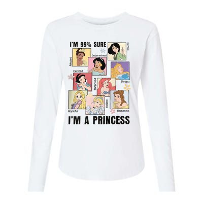 I'm Sure 99% I'm A Princess Princess Group Box Cute For Lover Gift Idea Womens Cotton Relaxed Long Sleeve T-Shirt