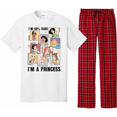 I'm Sure 99% I'm A Princess Princess Group Box Cute For Lover Gift Idea Pajama Set