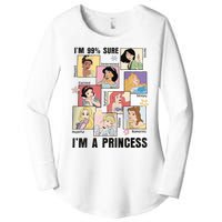 I'm Sure 99% I'm A Princess Princess Group Box Cute For Lover Gift Idea Women's Perfect Tri Tunic Long Sleeve Shirt