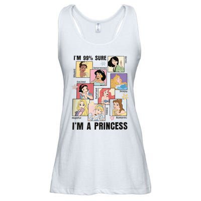 I'm Sure 99% I'm A Princess Princess Group Box Cute For Lover Gift Idea Ladies Essential Flowy Tank