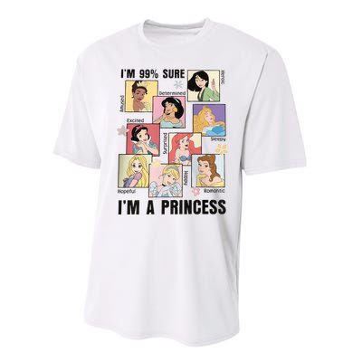 I'm Sure 99% I'm A Princess Princess Group Box Cute For Lover Gift Idea Performance Sprint T-Shirt