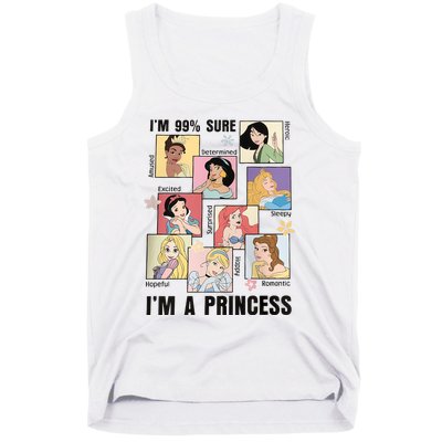 I'm Sure 99% I'm A Princess Princess Group Box Cute For Lover Gift Idea Tank Top