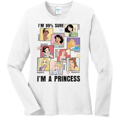 I'm Sure 99% I'm A Princess Princess Group Box Cute For Lover Gift Idea Ladies Long Sleeve Shirt