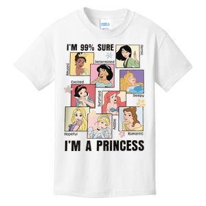 I'm Sure 99% I'm A Princess Princess Group Box Cute For Lover Gift Idea Kids T-Shirt