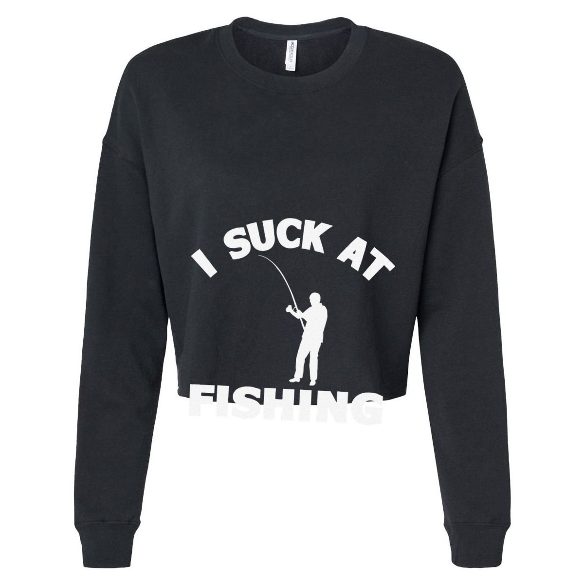 I Suck At Fishing Funny Fishermen Meme Fisher Lover Golf Towel