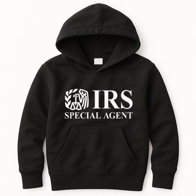 Irs Special Agent Halloween Costume Kids Hoodie