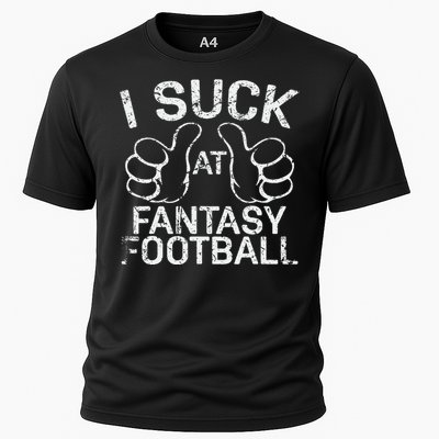 I Suck At Fantasy Football Cooling Performance Crew T-Shirt