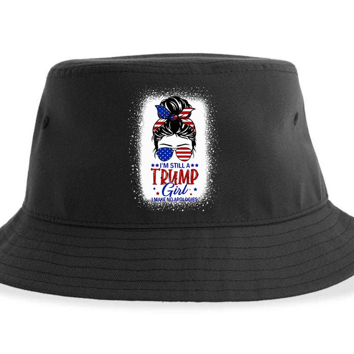 IM Still A Trump Girl I Make No Apologies Trump 2024 Sustainable Bucket Hat