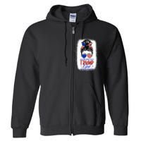 IM Still A Trump Girl I Make No Apologies Trump 2024 Full Zip Hoodie