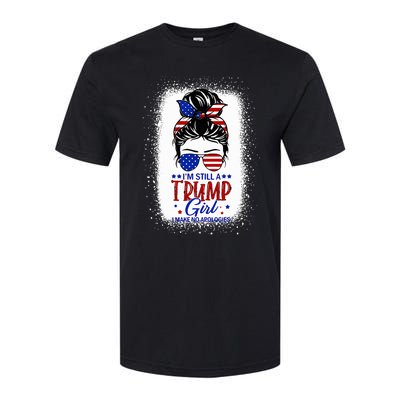 IM Still A Trump Girl I Make No Apologies Trump 2024 Softstyle CVC T-Shirt