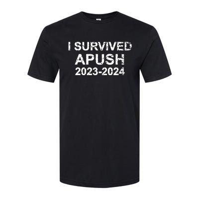 I Survived Apush 20232024 For Students Teachers Funny Softstyle® CVC T-Shirt