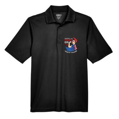 IM Still A Trump Girl I Make No Apologies Men's Origin Performance Pique Polo