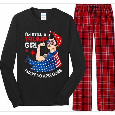 IM Still A Trump Girl I Make No Apologies Long Sleeve Pajama Set