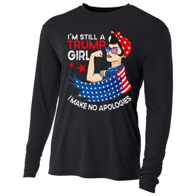 IM Still A Trump Girl I Make No Apologies Cooling Performance Long Sleeve Crew