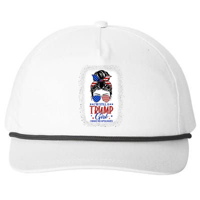 IM Still A Trump Girl I Make No Apologies Trump 2024 Wo Snapback Five-Panel Rope Hat