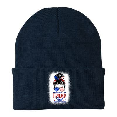 IM Still A Trump Girl I Make No Apologies Trump 2024 Wo Knit Cap Winter Beanie