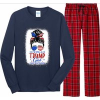 IM Still A Trump Girl I Make No Apologies Trump 2024 Wo Long Sleeve Pajama Set