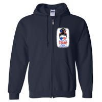 IM Still A Trump Girl I Make No Apologies Trump 2024 Wo Full Zip Hoodie