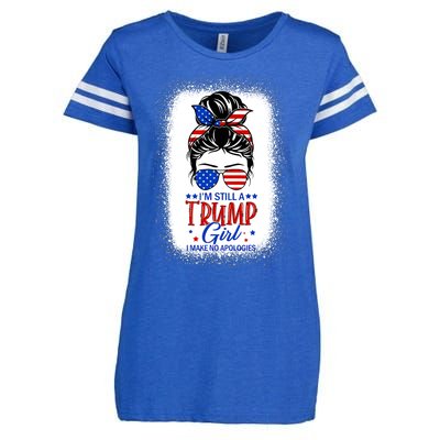 IM Still A Trump Girl I Make No Apologies Trump 2024 Wo Enza Ladies Jersey Football T-Shirt