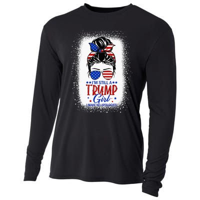 IM Still A Trump Girl I Make No Apologies Trump 2024 Wo Cooling Performance Long Sleeve Crew