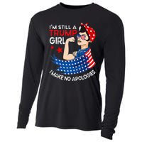 IM Still A Trump Girl I Make No Apologies Wo Trump 2024 Cooling Performance Long Sleeve Crew