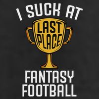 I Suck At Fantasy Football Last Place Loser Trophy Adult Drive Performance Visor